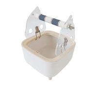 Ailan de Juego para pájaros Que Mejora la Actividad de Las Aves Gracias a su rápida eliminación desechos, lo Que Ayuda a Promover su Salud. Estación excrementos pájaros acrílico, Gris