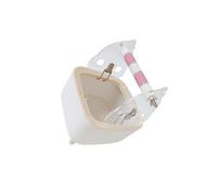 Ailan de Juego para pájaros Que Mejora la Actividad de Las Aves Gracias a su rápida eliminación desechos, lo Que Ayuda a Promover su Salud. Estación excrementos pájaros acrílico, Rosa