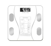 Ailan Dispositivo de medición de grasa corporal, datos en tiempo Real, monitores de salud compactos y fáciles de usar, adipómetro corporal científico Digital, peso ABS, Blanco
