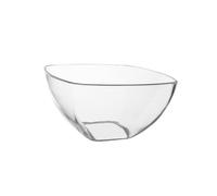 Ailan Ensaladera grande para servir, fácil de limpiar, excelente complemento para bufés, recipientes para mezclar, transparente, para servir ensaladas, grande, fácil de limpiar, Claro, 23.7 x 12 cm