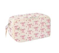 Ailan Estuche Blando con Compartimentos con Cremallera de Gran Capacidad para lápices Escolares, Estuche de Lona estético con Cremallera, Tipo+3