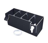 Ailan Filtro Externo para Acuario, para Sistema eficiente de gestión de residuos, Filtro para pecera pequeña Que Proporciona filtración Continua para, Negro, 24 x 10.5 x 10 cm
