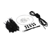 Ailan Hermosos atrapasueños con plumas, juego de pinzas para sujetar los sueños, bucles, plumas, pinzas para sujetar los sueños, juegos de herramientas Girls Nights