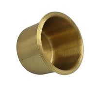 Ailan Inserto de Bolsillo para Autocaravana, Autocaravana, Universal, Acabado Liso, fácil de Limpiar, admite Botellas y Vasos para Todas Las Aventuras al Aire Libre, Acero, 6.7 x 5.5 cm