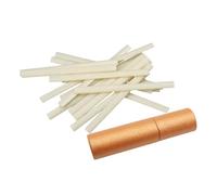 Ailan Lápiz de tiza de sastre, práctico para coser, para pintar telas, herramienta clave para marcar, para punto cruz, bordado, marcador tela sastre, marcador, Negro, 20 piezas recambio