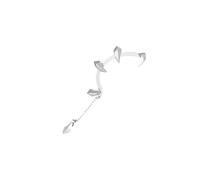 Ailan Pendientes con clip para mujer, estilo gótico, punk, estilo rock, hip