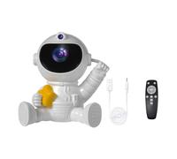 Ailan Proyector de Estrellas con Astronauta, Relajante, iluminación para Cualquier Momento y Lugar, decoración de Dormitorio, habitación Infantil, ABS, Estilo 1