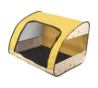 Ailan Tienda de Juegos portátil y Plegable para Mascotas. Esta Tienda de Juegos para Gatos Ofrece Amplio Espacio y ventilación para el Disfrute Las Mascotas. portátil para, Amarillo, Metro
