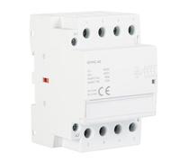 Ailao Contactor 220V doméstica de 3 fases 4 conductores protección de corriente (40A 2NO+2NC) protección de corriente continua bajo consumo de energía bajo ruido larga vida útil.