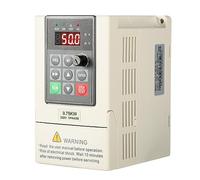 Ailao Variador de Frecuencia Monofasico Tvariador de Frecuencia Trifasico 220V 0.75KW Entrada monofásica, Salida trifásica VFD Convertidor de frecuencia Controlador de Velocidad del Motor.