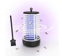 AILEDA Lámpara UV Bug Zapper, lámpara UV, Trampa para Mosquitos eléctrica, eficaz para Reducir Insectos voladores, Mosquitos, lámpara antimosquitos, sin Productos químicos tóxicos para Interiores y