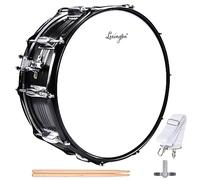 Aileen Lexington estudiante set de carcasa, diseño de tambores de acero 14 "x 5.5", incluye llave tambor, baquetas y correa