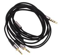 Ailgely Cable de Repuesto para Auriculares OFC Superior con Trenza de Nailon 3,5 Mm a Doble 2,5 Mm para Master Tracks HD V8 V12 X3 120 Cm