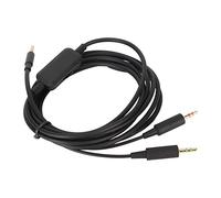 Ailgely Cable de Sonido de Repuesto para Auriculares MMX300 con Micrófono y Control Volumen - Cable 2,5 M para Juegos y Música, Cobre Libre Oxígeno