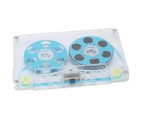 Ailgely Casetes de Música en Blanco para Bricolaje, Poco Ruido, Tiempo de Grabación 46 Minutos para Amantes la Música, Construcción Aleación Aluminio ABS (Azul)