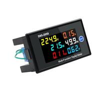 Ailgely Medidor de Medición del Factor de Potencia para Monitoreo Voltaje y Corriente CA, Presión 80-106 KPa (CA200-450V)