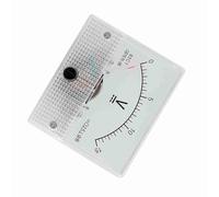 Ailgely Medidor de Voltaje CC 85C1 Voltímetro de Corriente Compacto y Fácil Leer para Experimentos Científicos Plástico 1 Unidad (Medición presión 0-15V)