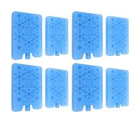 Ailgely Paquetes de Hielo para Almacenamiento en Frío, Paquetes de Congelador a Prueba Fugas para Aventuras Al Aire Libre, 8 Piezas, Plástico PE Fácil Almacenar, 15,5x11x2cm
