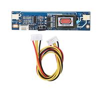 Ailgely Placa Inversora de Alta Presión de Puerto Grande CCFL de 12 V y 4 Pines con Lámpara Dual para Iluminación de Retroiluminación de Pantalla LCD de 10-22 Pulgadas con Protección