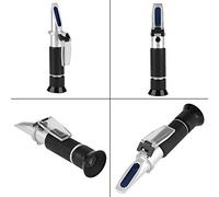 Ailgely Refractómetro Preciso para el Fluido de Corte, Probador de Salinidad, Indicador de Calibración con Manija No Deslizante (Medidor de concentración de líquido de corte)