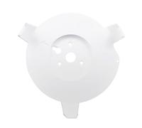 Ailgely Soporte de Pared Deco M9 Plus Que Ahorra Espacio en lo Alto de la Pared, Plástico Blanco, Paquete 2 (1 Uds.)