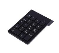 Ailgely Teclado Inalámbrico 2.4G, Teclado Numérico de 18 Teclas con Mini Receptor USB Modo de Suspensión Automática New Pro, Ideal para Usuarios de Portátiles Que Siempre Trabajan con