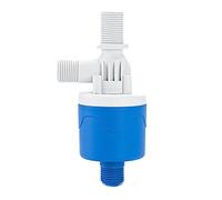 Ailgely Válvula de Retención Automática para Tanque de Agua, Válvula Flotador Precisa 20mm DN15 G1/2, Diseño Compacto para Acuicultura con Tornillos Acero Inoxidable (Agua desde la parte superior y