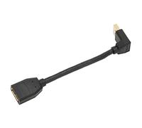 Ailgely Versión Adaptador de Extensión Displayport Macho a Hembra de 90 Grados para 8k 60hz 4k 144hz