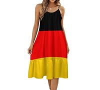 AILLOSA Vestidos casuales para mujer hasta la rodilla Halter Vestido sin mangas Vestido Casual Vestido largo halter, Gfy31, S