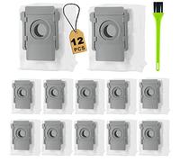 AiLomey 12 Bolsas de Repuesto para iRobot i & j & s &e Serie, Bolsa de Aspiradora Repuesto para Roomba i7, i7+, i8, i8+, i3, i3+, i4, i4+, i6, i6+, j7, j7+, s9, s9+ Aspiradora