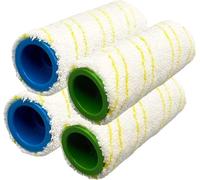 AiLomey Rodillos de Repuesto Limpiador de Suelos para Karcher FC7 FC5 FC3 y EWM 2, Juego de 4 Accesorios de Repuesto 2.055-006.0