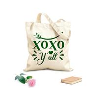 AILOONG amar Bolsas de lona con estampados personalizables Tela de 340g/m² de grosor Combina con la ropa