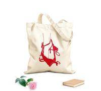 AILOONG atractivo Erótico Chica Mala Pierna Bragas Adulto Bolsa de lona Tela de 340g/m² de grosor Sustituye a la mochila escolar