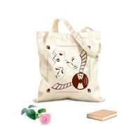 AILOONG Bolsa de compras de lona de algodón Cine Película Sala de cine Actor Tira de película TV Media ación Tela de 340g/m² de grosor Se usa como bolsa de regalo