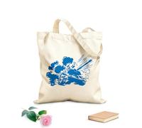 AILOONG Bolsa de compras de lona de algodón Garaje de guerra de tanques militares, habitación para niños Tela de 340g/m² de grosor Se usa como bolsa de regalo