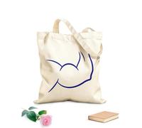 AILOONG Bolsa de compras de lona de algodón Gimnasio Gimnasia Alivio de la Mano del Hombre Músculo Bic Tric Tela de 340g/m² de grosor Se usa como bolsa de regalo