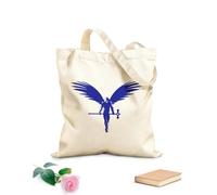 AILOONG Bolsa de lona Ángel guerrero fantasía mito niños Tela de 340g/m² de grosor Bolsa para dibujar