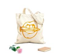 AILOONG Bolsa de lona apelación Chica Labios Bala Militar Adultos Tela de 340g/m² de grosor Sustituye a la mochila escolar