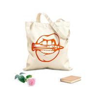AILOONG Bolsa de lona apelación Chica Labios Bala Militar Adultos Tela de 340g/m² de grosor Sustituye a la mochila escolar