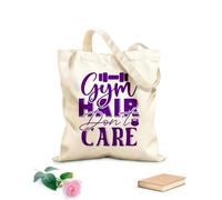 AILOONG Bolsa de lona con fondo reforzado Al pelo del gimnasio no le importa Tela de 340g/m² de grosor Se usa como bolsa de regalo