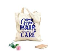 AILOONG Bolsa de lona con fondo reforzado Al pelo del gimnasio no le importa Tela de 340g/m² de grosor Se usa como bolsa de regalo
