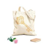 AILOONG Bolsa de lona con fondo reforzado Las llaves forjadas son un símbolo de amor fuerte y boda matrimonial. Tela de 340g/m² de grosor Se usa como bolsa de regalo