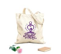 AILOONG Bolsa de lona con fondo reforzado tu palabra es una lámpara Tela de 340g/m² de grosor Se usa como bolsa de regalo