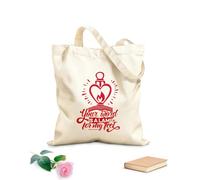 AILOONG Bolsa de lona con fondo reforzado tu palabra es una lámpara Tela de 340g/m² de grosor Se usa como bolsa de regalo