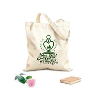 AILOONG Bolsa de lona con fondo reforzado tu palabra es una lámpara Tela de 340g/m² de grosor Se usa como bolsa de regalo