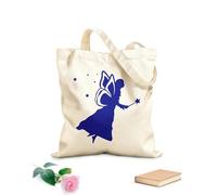 AILOONG Bolsa de lona Cuento de hadas de fantasía infantil Tela de 340g/m² de grosor Sustituye a la mochila escolar