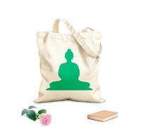 AILOONG Bolsa de lona Estudio de meditación, religión, budismo y yoga de Buda Tela de 340g/m² de grosor Sustituye a la mochila escolar