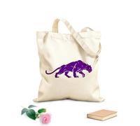 AILOONG Bolsa de lona Gran felino depredador animal salvaje cazador pantera Tela de 340g/m² de grosor Bolsa para dibujar