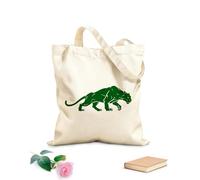 AILOONG Bolsa de lona Gran felino depredador animal salvaje cazador pantera Tela de 340g/m² de grosor Bolsa para dibujar