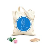 AILOONG Bolsa de lona Masaje corporal Circle Enso Girl appeal Tela de 340g/m² de grosor Sustituye a la mochila escolar
